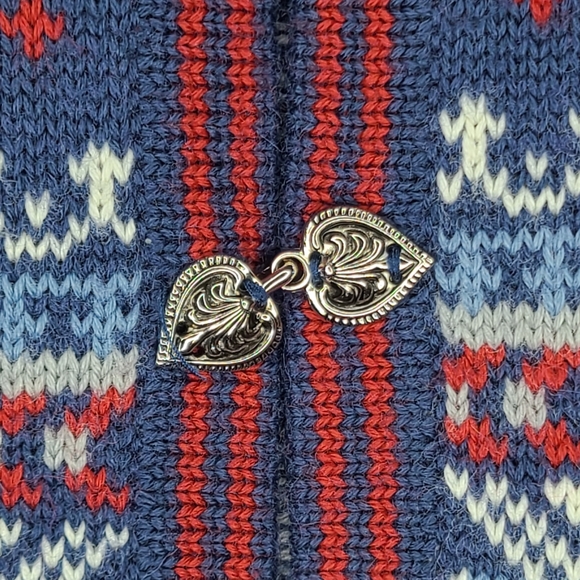 Guide Series Fair Isle Nordic Cardigan Small - Picture 6 of 8
